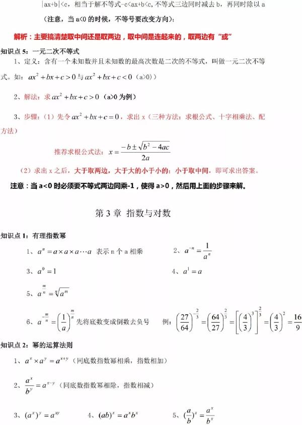 成人高考數(shù)學(xué)知識點有哪些?知識點歸納匯總!-3 成人高考數(shù)學(xué)知識點有哪些?知識點歸納匯總!-3